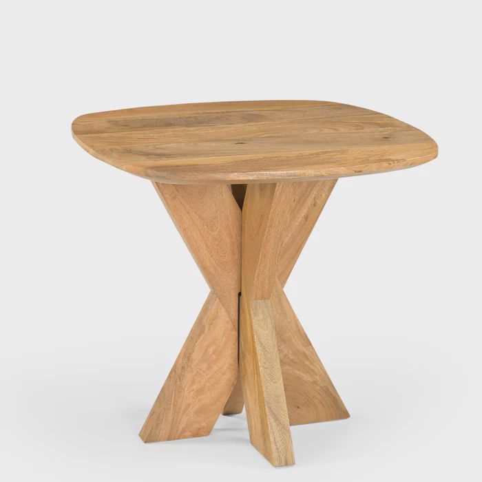 BENOA SIDETABLE DEENS OVAAL RUNA MET HOUT ONDERSTEL 60