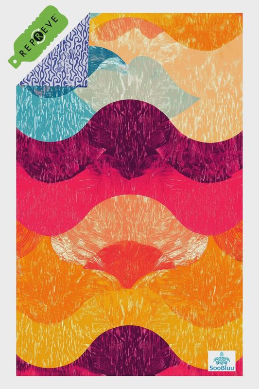 SOOBLUU TRAVEL TOWEL BOHO 100X160CM