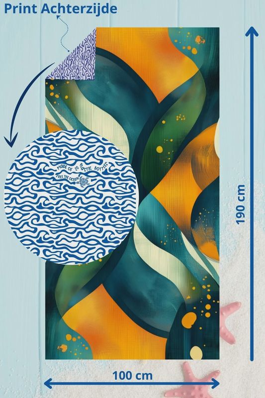 SOOBLUU TRAVEL TOWEL XL STORM 100X190CM