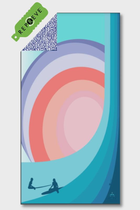 SOOBLUU TRAVEL TOWEL XL SUNSET 100X190CM