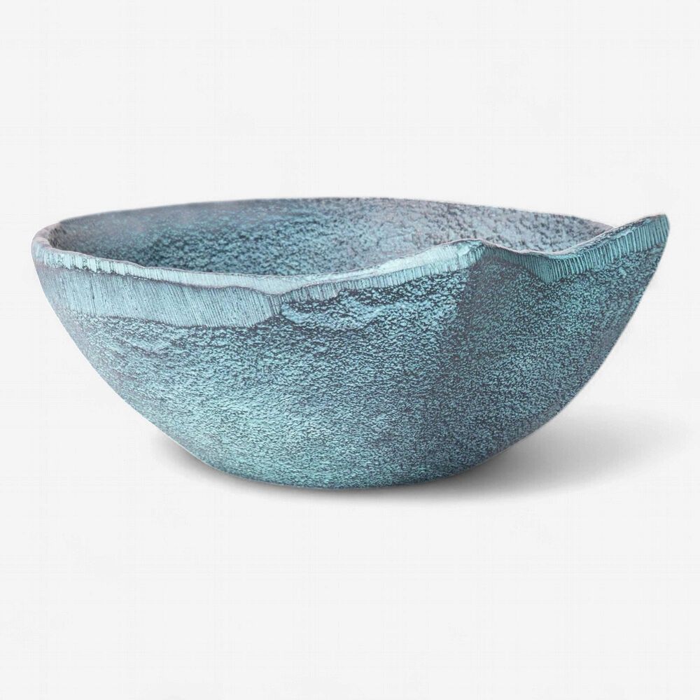 BENOA SCHAAL BLAUW PATINA GROOT