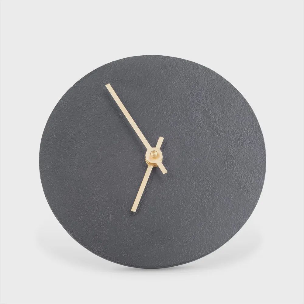 BENOA CLOCK BLACK TABLE