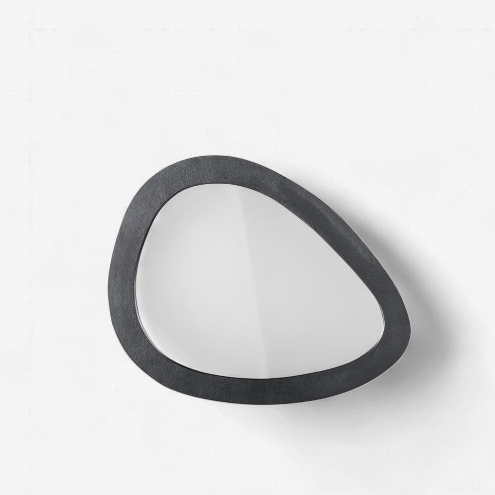 BENOA SPIEGEL ORGANISCH ZWART KLEIN