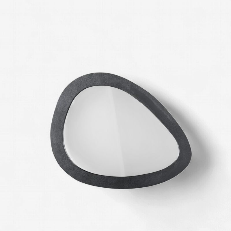 BENOA SPIEGEL ORGANISCH ZWART KLEIN