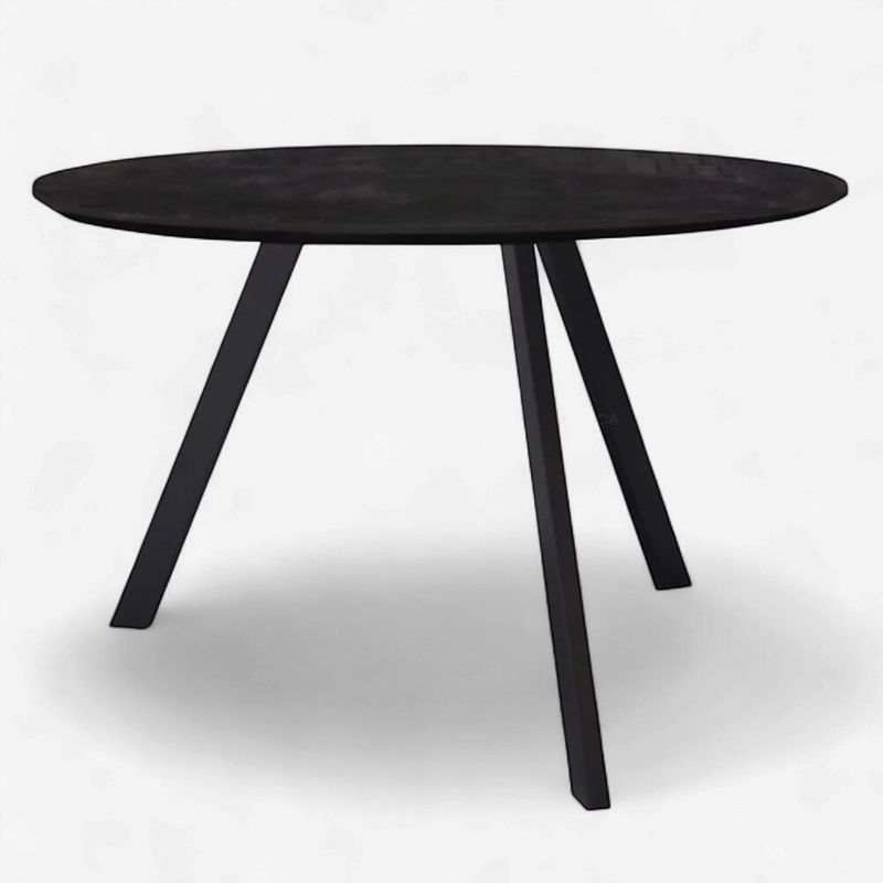 BENOA DININGTABLE ROUND BERLIN ZWART 150