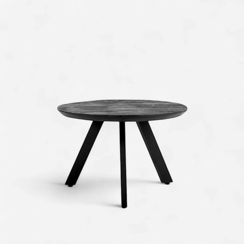 BENOA COFFEETABLE ROUND BERLIN BLACK 80