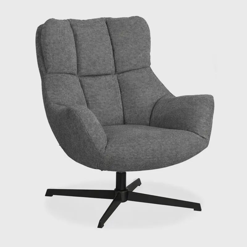 MAXFURN ARMCHAIR MODESTO ART ANTHRACITE