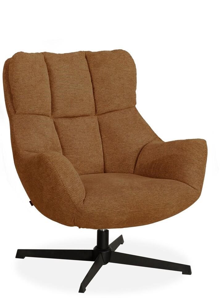 MAXFURN ARMCHAIR MODESTO ART COGNAC
