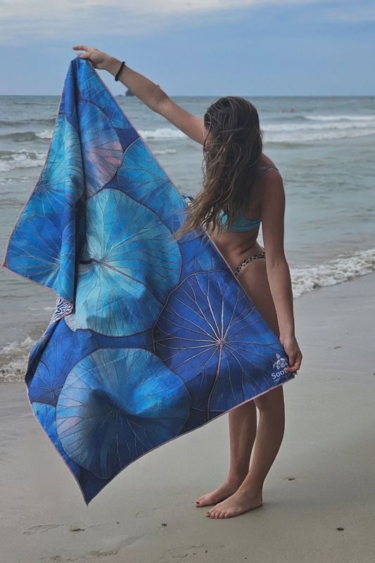 SOOBLUU TRAVELTOWEL LILY 100X160