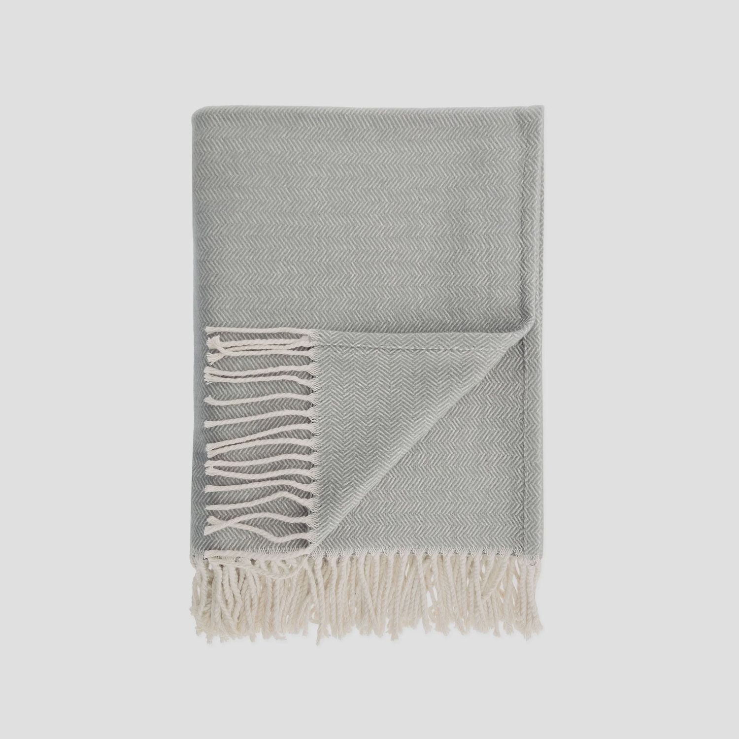 WALRA PLAID SWEET SOFTNESS GREY 127X170CM