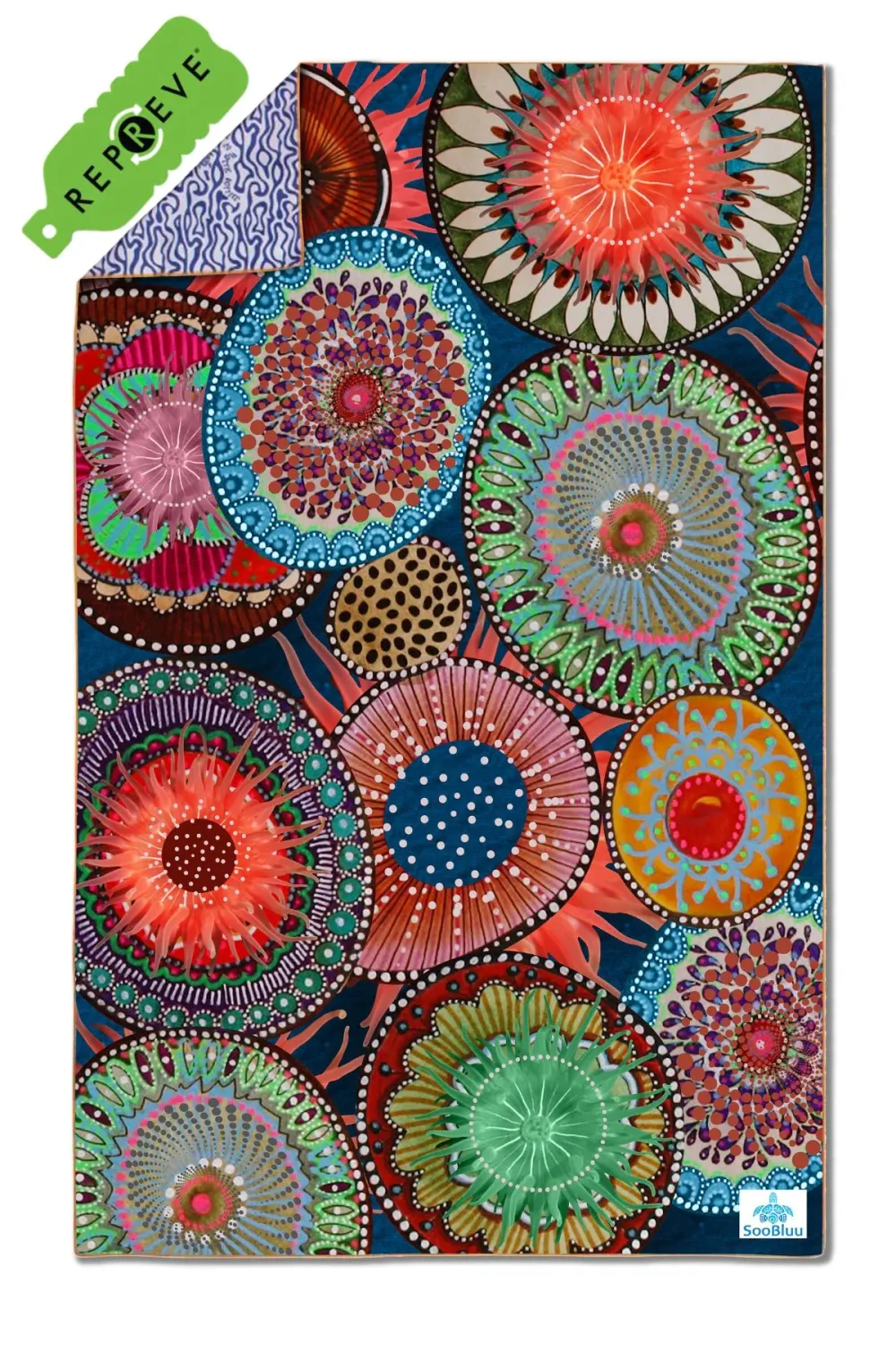 SOOBLUU TRAVEL TOWEL ANEMON 100X160CM