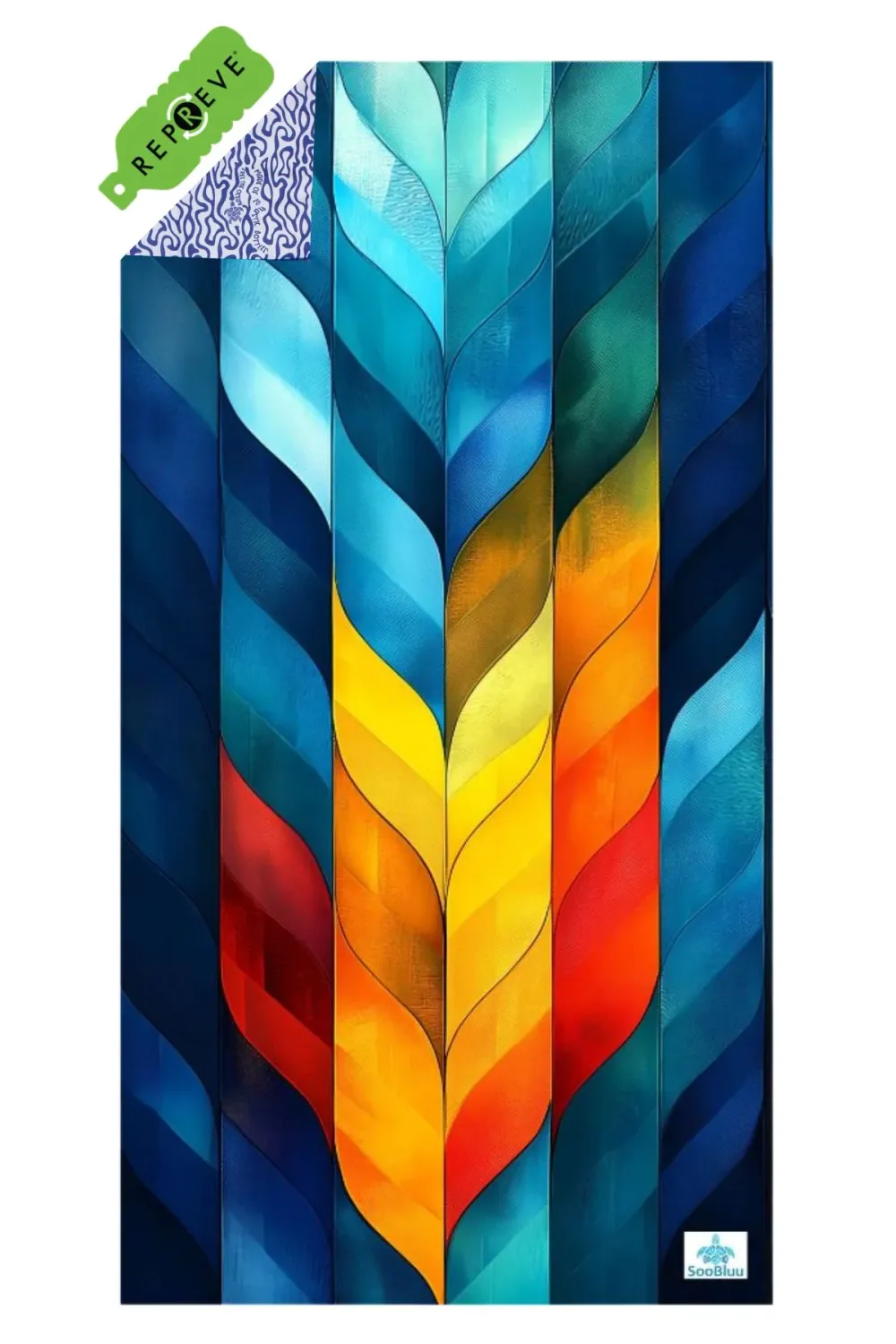 SOOBLUU TRAVEL TOWEL XL FLAME 100X190CM