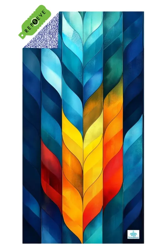 SOOBLUU TRAVEL TOWEL XL FLAME 100X190CM