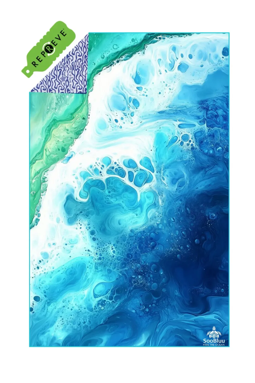 SOOBLUU TRAVEL TOWEL WATAMU 100X160CM