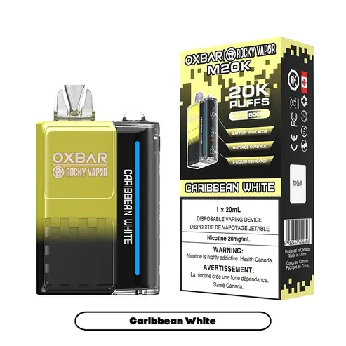 Oxbar 20k - Caribbean White