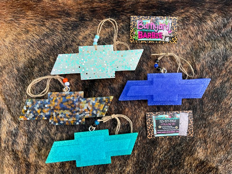 Chevrolet Bow Tie Logo Car Freshies/Air Freshener