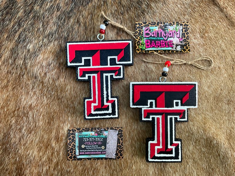 Texas Tech Air Freshener Car Freshie/ Air Freshener