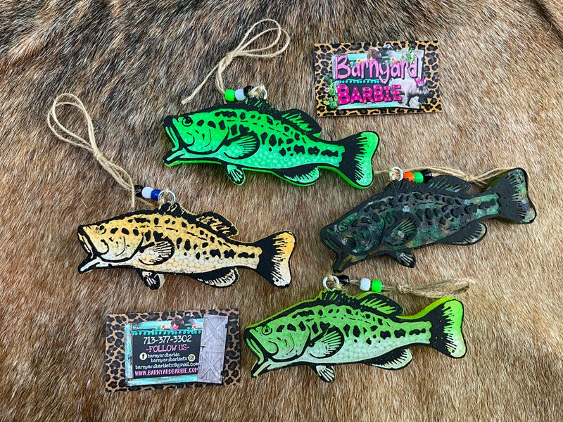 Bass Fish Car Freshies/Air Freshener