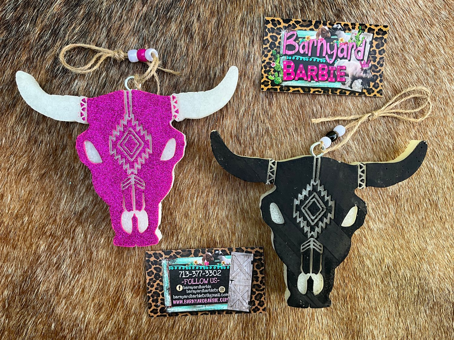 BullSkull  Car Freshies/Air Freshener