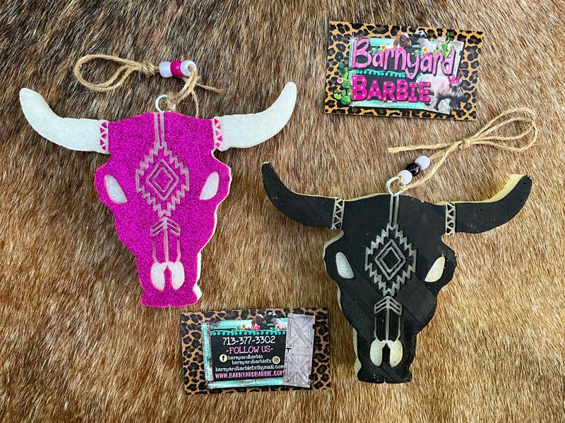 BullSkull  Car Freshies/Air Freshener