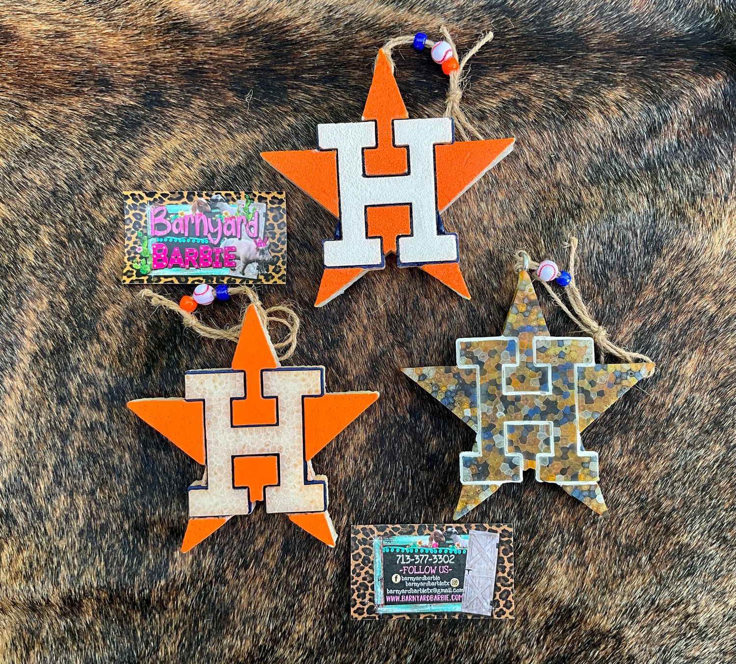 Houston Astros Logo  Car Freshies/Air Freshener