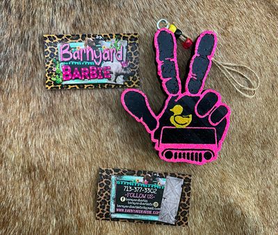 Jeep Duck Wave Car Freshies/Air Freshener