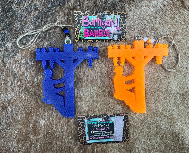 Lineman Car Freshies/Air Freshener