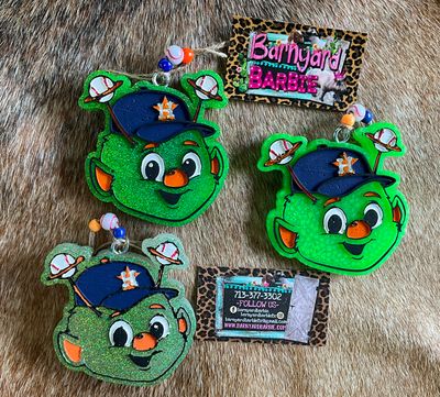 Houston Astros Mascot Orbit  Car Freshies/Air Freshener