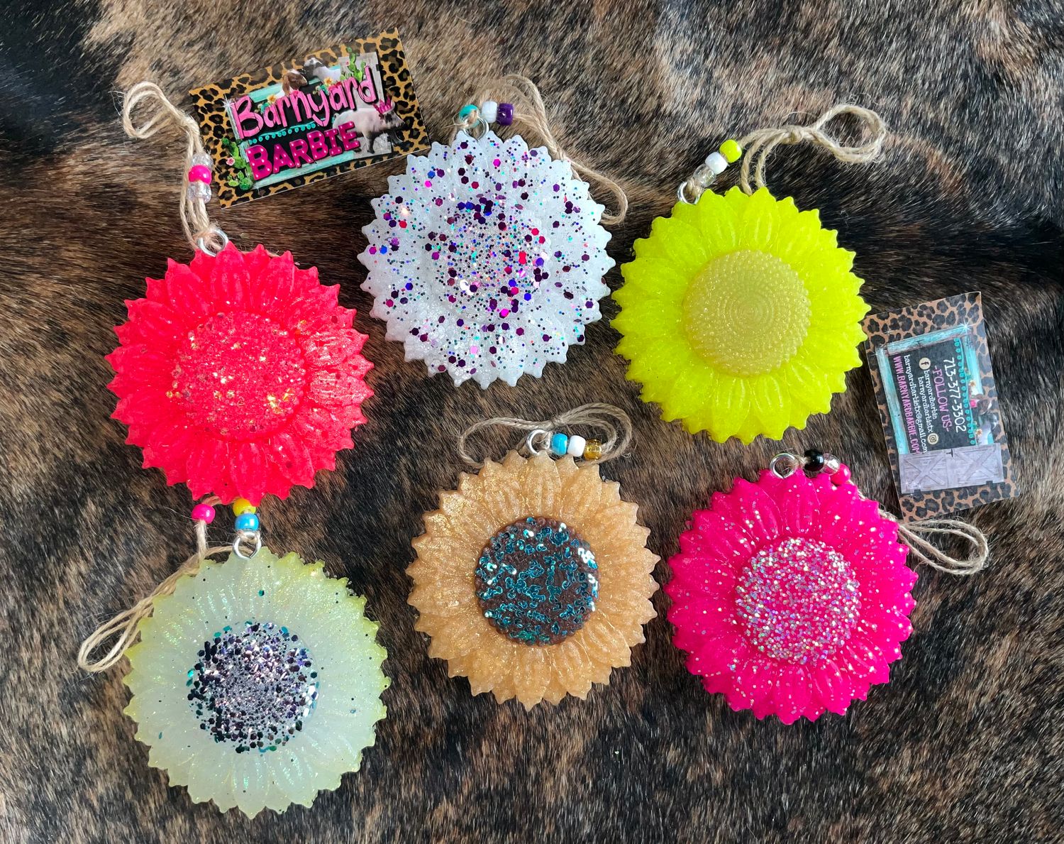 Sunflower Car Freshie/ Air Freshener