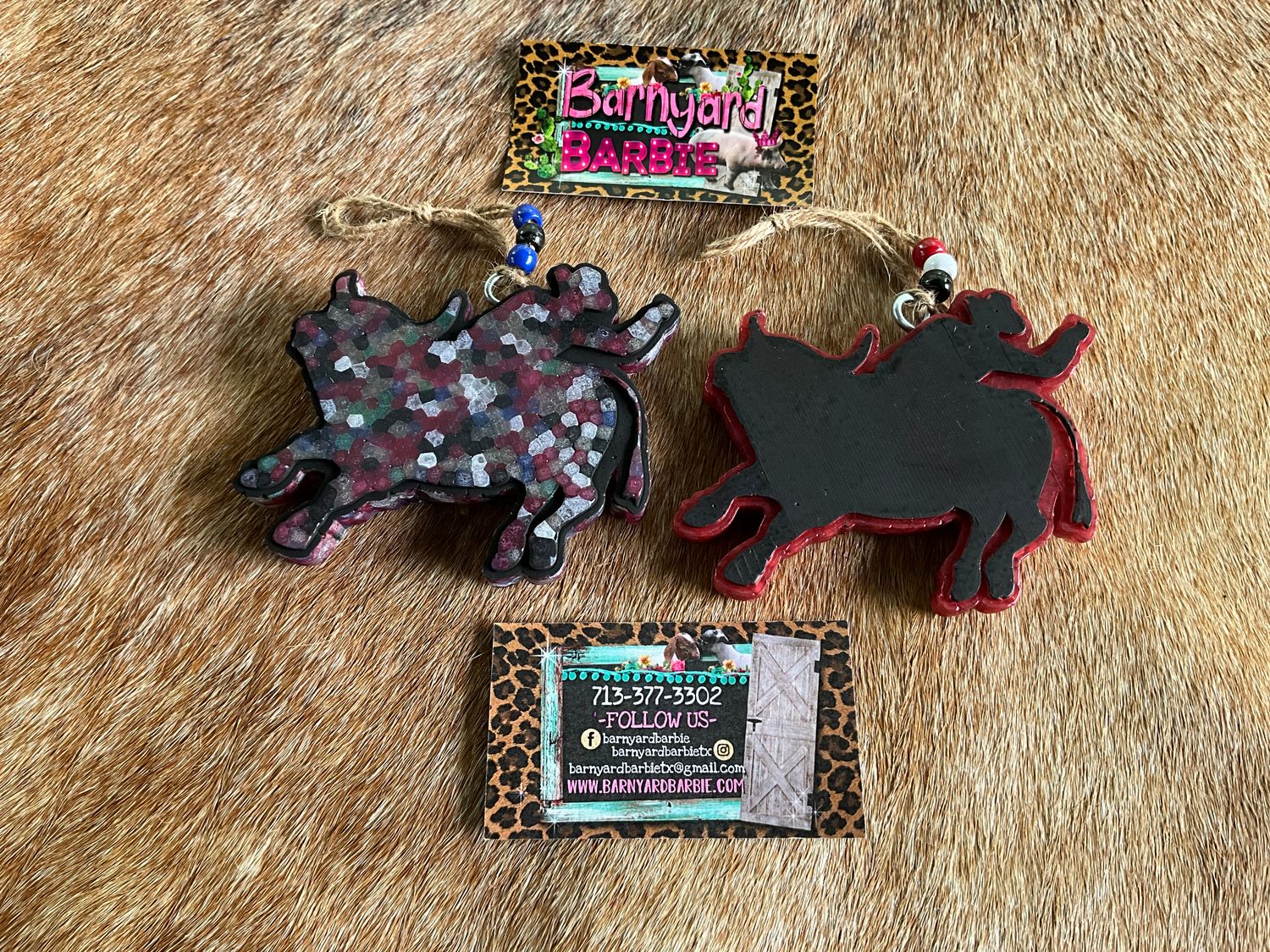 Bull Rider Car Freshies/Air Freshener