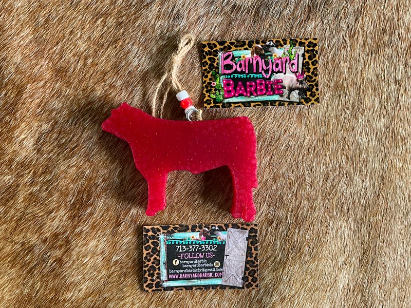 Show Steer Car Freshie/ Air Freshener