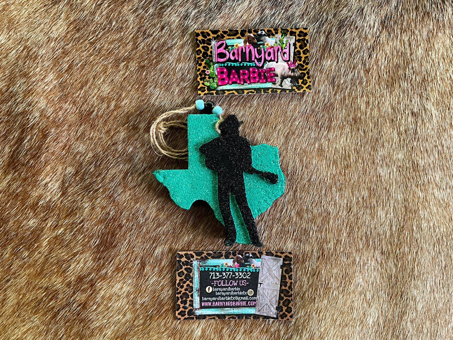 George The King of Texas Car Freshies/Air Freshener