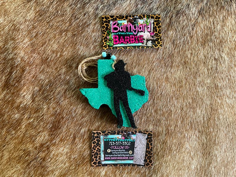 George The King of Texas Car Freshies/Air Freshener