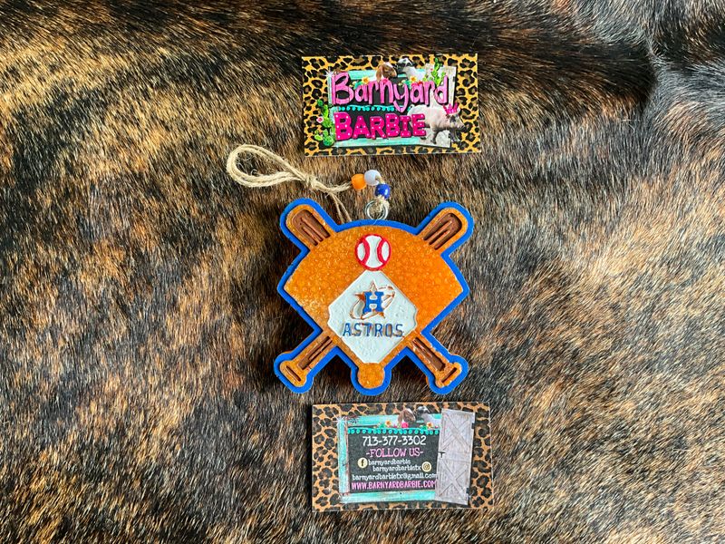 Astros Home Plate Car Freshies/Air Freshener