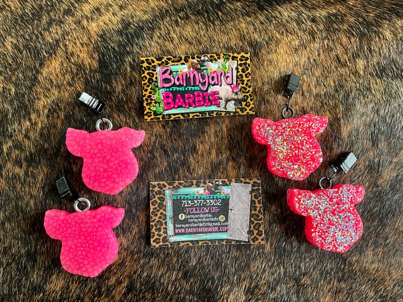 Pig Face Vent Clip Car Freshies/Air Freshener
