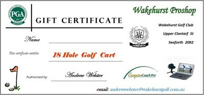 18 Holes Golf Cart Hire