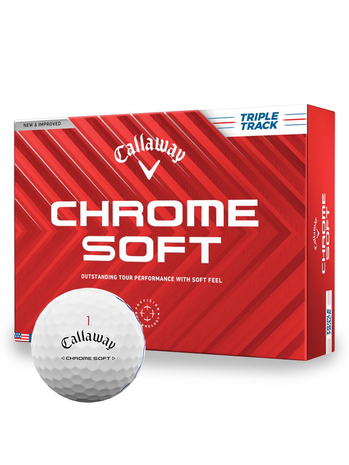 Callaway Chrome Soft Triple Track  Golf Balls
