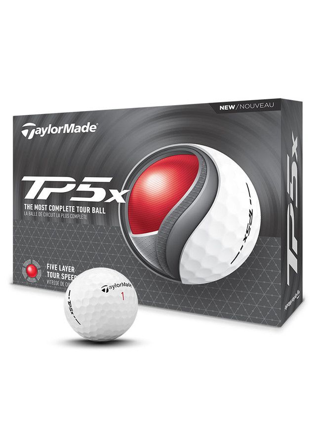 TaylorMade TP5x Golf Balls 12pk - White