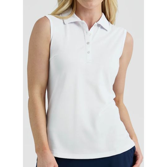 Bermuda Sands Ladies  Plus Size Gigi Sleeveless Golf Polo Shirts