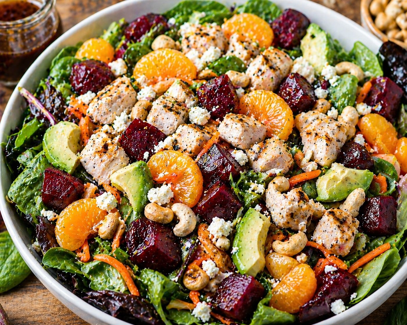 Beet Mandarin Salad
