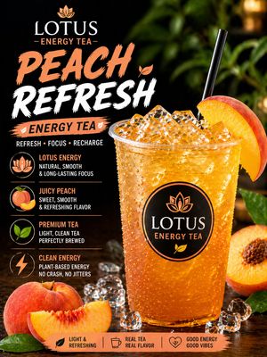 Peach Refresher Tea