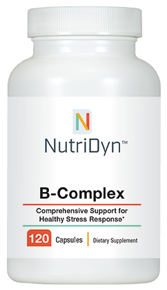 B קומפלקס פעיל - 120 כמוסות | B-complex 120 capsules - Nutridyn
