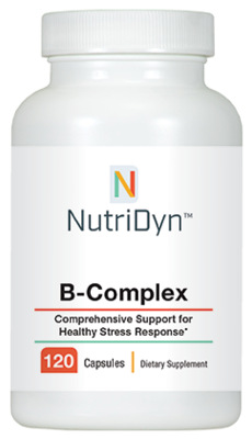 B  קומפלקס פעיל - 120 כמוסות | B-complex 120 capsules - Nutridyn