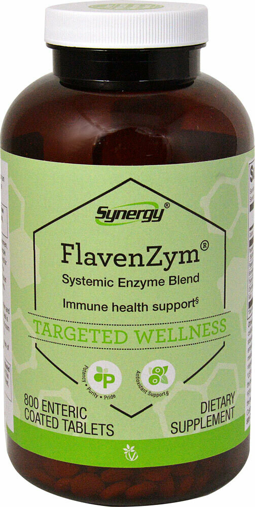 פלבאנזים- תערובת אנזימים מערכתית | FlavenZym 800t - Vitacost