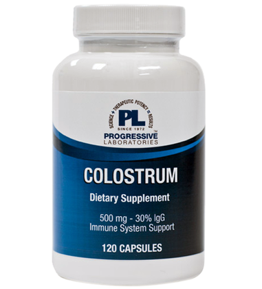 קולוסטרום בריכוז גבוה לתמיכה במערכת החיסון | Colostrum 30%IGG 120c - Progressive Laboratories (Nutridyn)