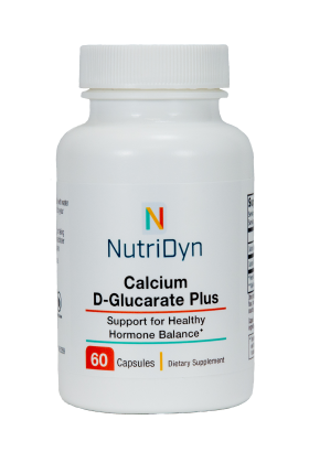 תמיכה באיזון הורמונלי בריא | Calcium D-Glucarate 60c 600mg - Nutridyn