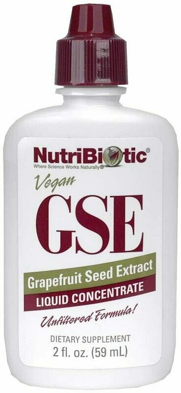 תמצית זרעי אשכוליות | GSE, Grapefruit Seed Extract, Liquid Concentrate, 2 fl oz (59 ml