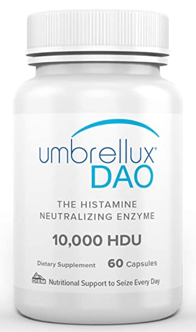 DAO Histamine Neutralizing Enzyme 10,000 HDU 60c