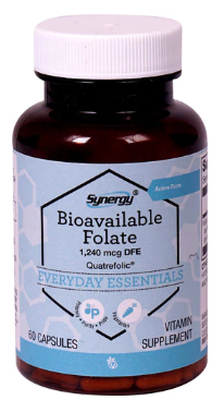 Bioavailable Folate - חומצה פולית 1240 מק"ג, 60 קפסולות