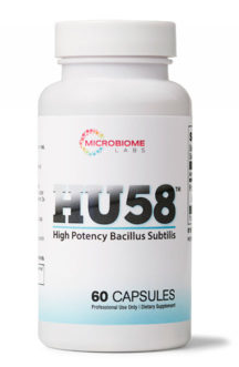 HU58, High Potency Bacillus Subtilis 60c - Microbiome Labs